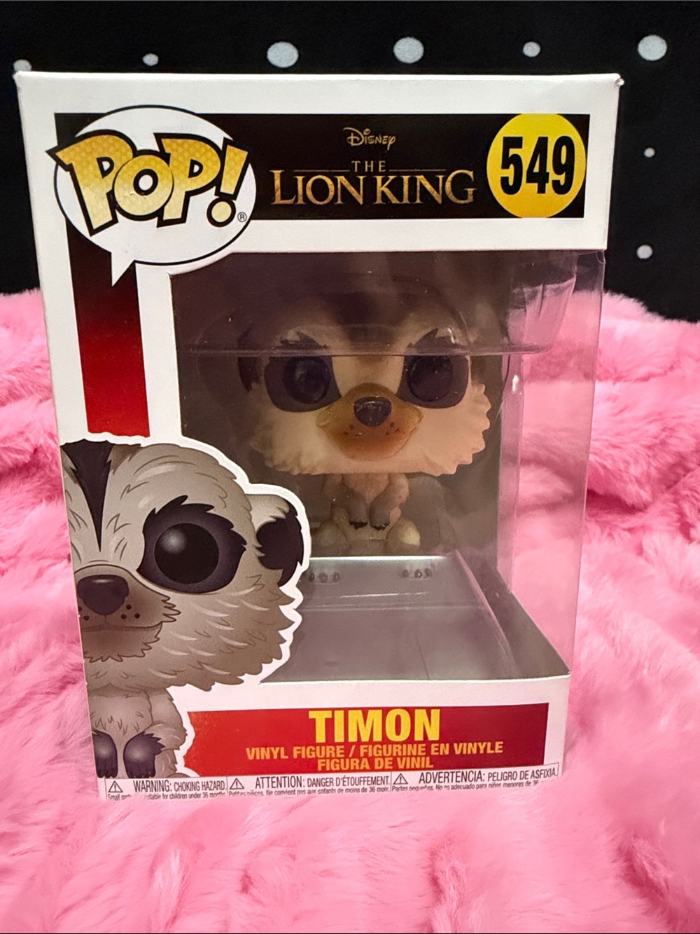 Funko Timon Vinyl Figure - Brown, Tan, Black